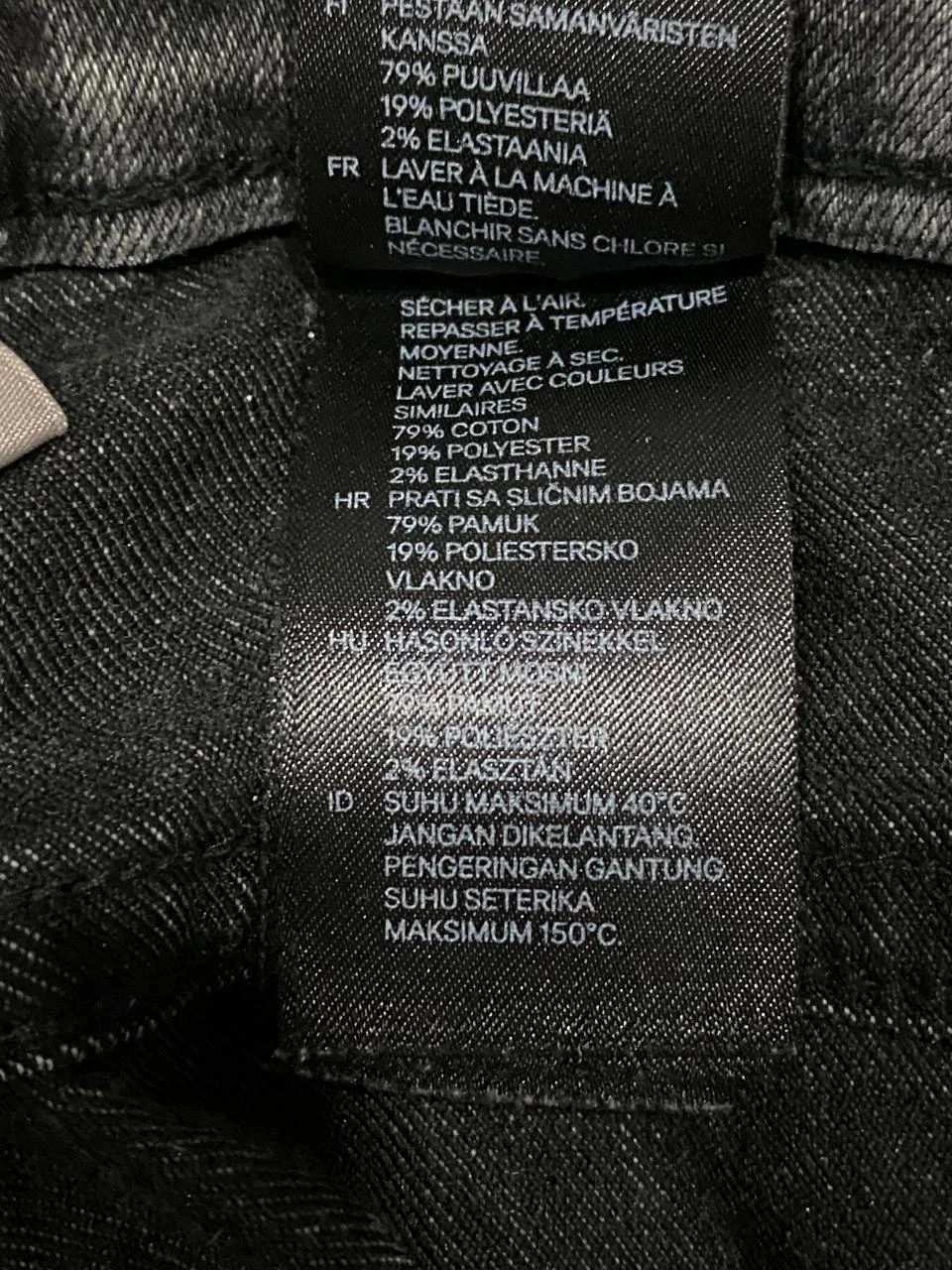 ✨ Jean jegging taille haute gris foncé H&M bon état Taille 48 ✨ – photo 5